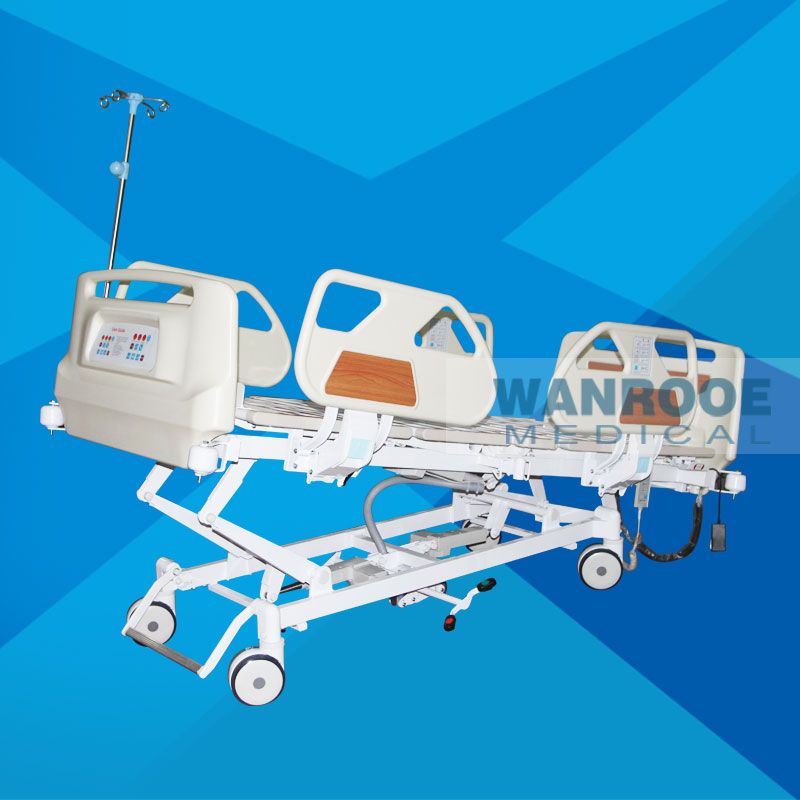 Bae502IC Cheap Medical Health Care Nursing Metal Material ICU Electric Adjustable Bed